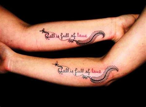 tattoos for lovers|54 romantische Tattoos für Paare und Freunde